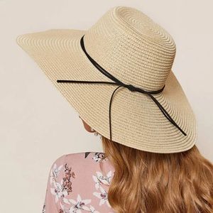 Wide Brim Straw Hat